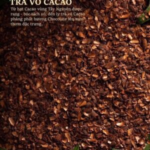 TRÀ VỎ CA CAO HỮU CƠ 1000Gram