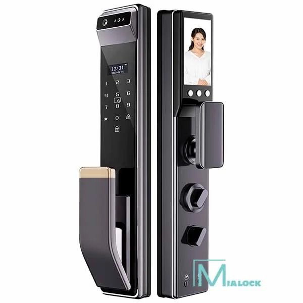 Khóa Vân Tay Cửa Gỗ Face ID Mialock 6in1 MIA-W918FD