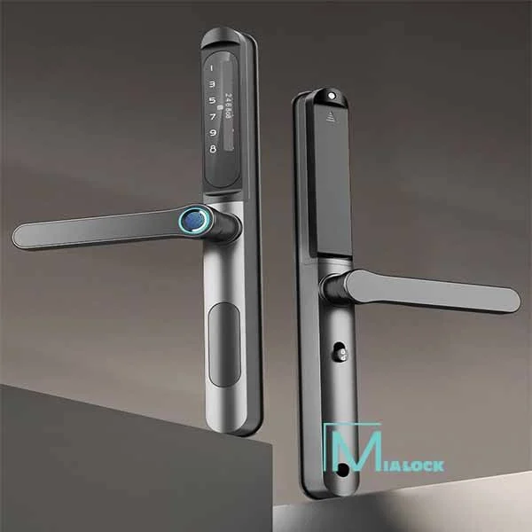 Khóa Từ cửa Nhôm Kính Mialock 5in1 Mia-NX2.TT Chính Hãng