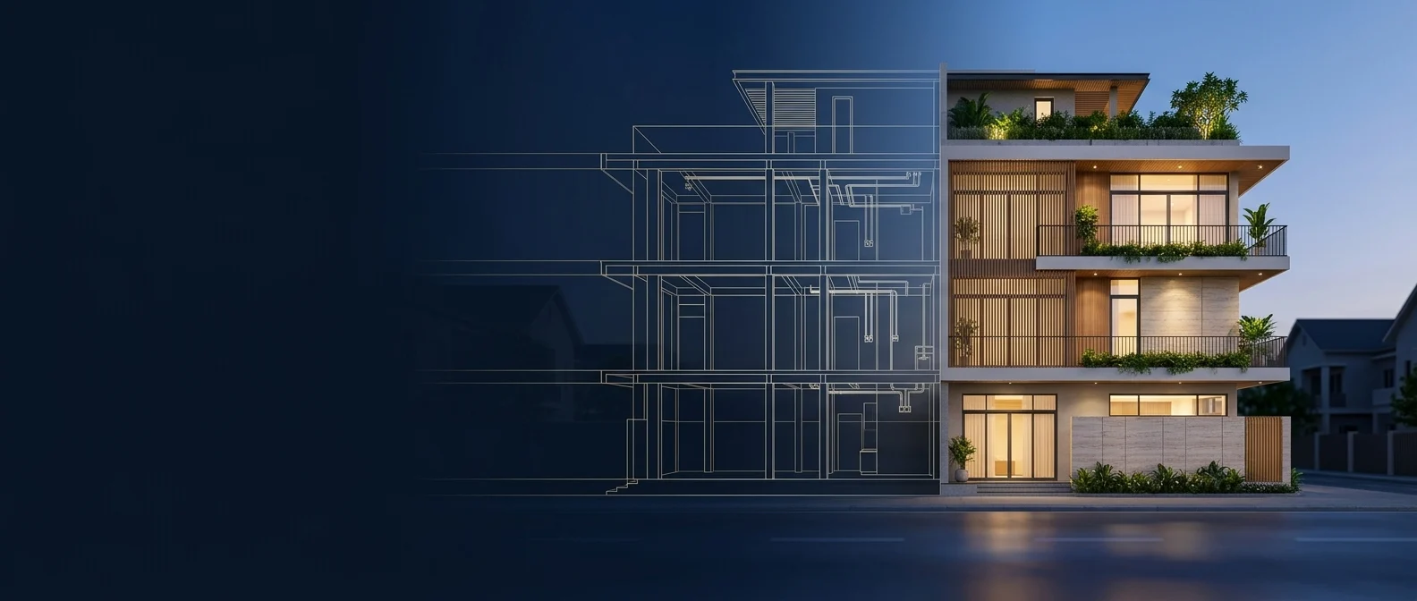 Thiết kế kiến trúc kết cấu MEP trọn bộ